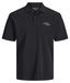 JACK & JONES JJCOLLEGE POLO SS Homme Noir Coton S