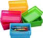 Unyqoos® 16 Pack Paniers organisateurs en plastique