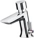 Roca A5A3177C00 wastafelarmatuur met drukknop en stroombegrenzer