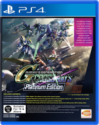 Namco Bandai SD Gundam G Generation Cross Rays Platinum Edition PlayStation 4