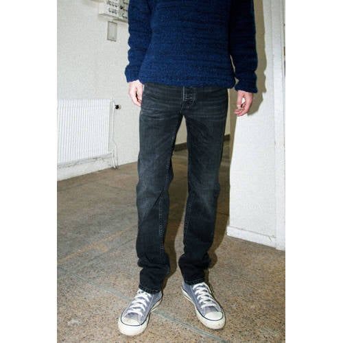 Nudie Jeans Steady Eddie II regular fit jeans - zwart