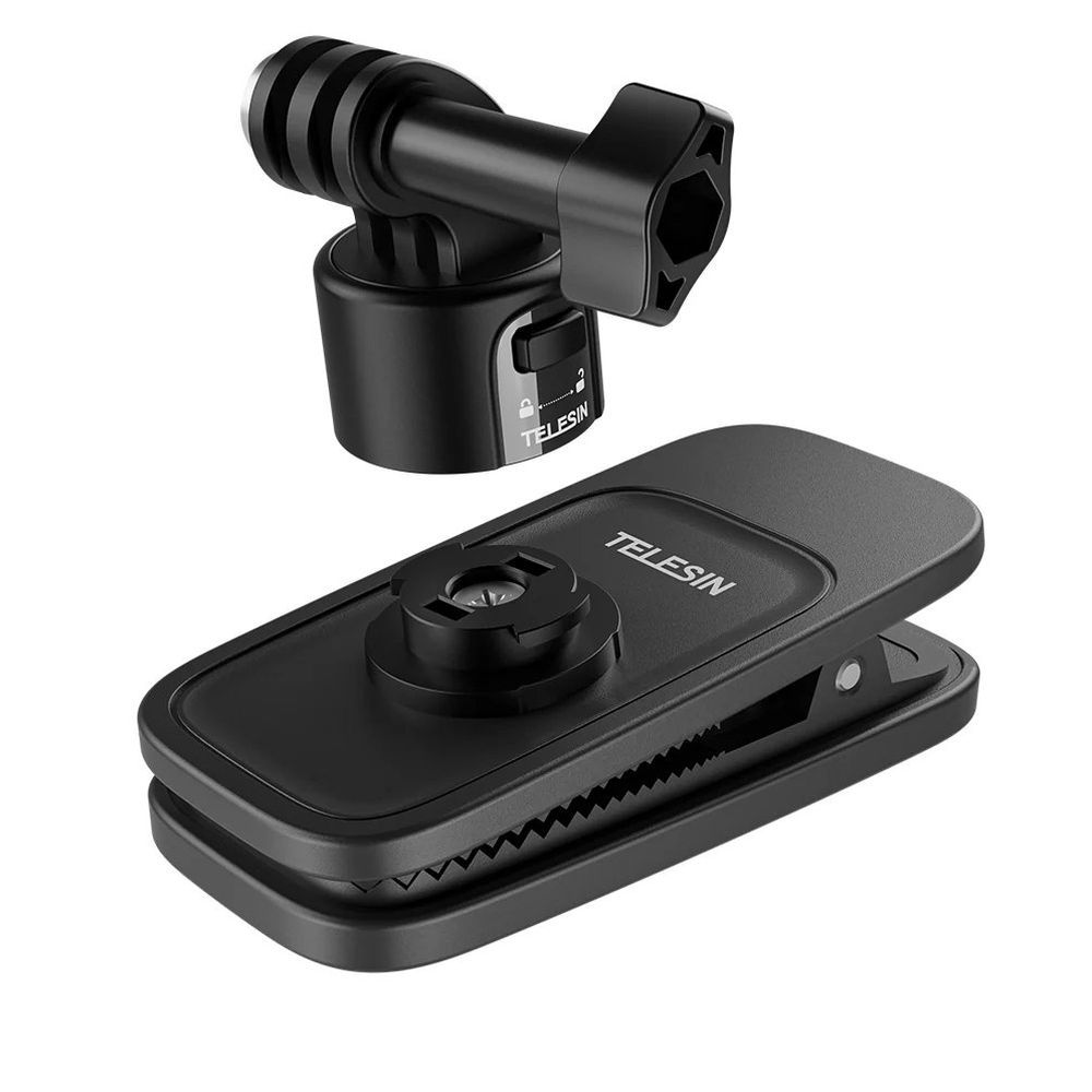 Telesin Quick-Release Backpack Clip for GoPro