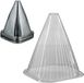 Relaxdays plantenhoed - set van 32 - plantenstolp - bescherming planten - tegen vorst - grijs