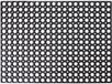 Luance Deurmat - 60 x 80 cm - Rubber - Zwart