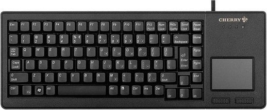 CHERRY XS Touchpad - Toetsenbord - USB - Italiaans - Zwart