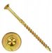 Domax Vis à bois 6x240mm Torx Tx30 Tête conique Zingué 100 Pièces