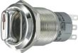TRU COMPONENTS 701812 LAS1-AGQ-22X/31 interrupteur rotatif résistant au vandalisme acier inoxydable 250 V/AC 3 A positions de commutation 2 2 x 45 ° IP65