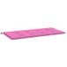 Tapis de chaise uni rose 100 x 50 x 3 cm tissu Oxford