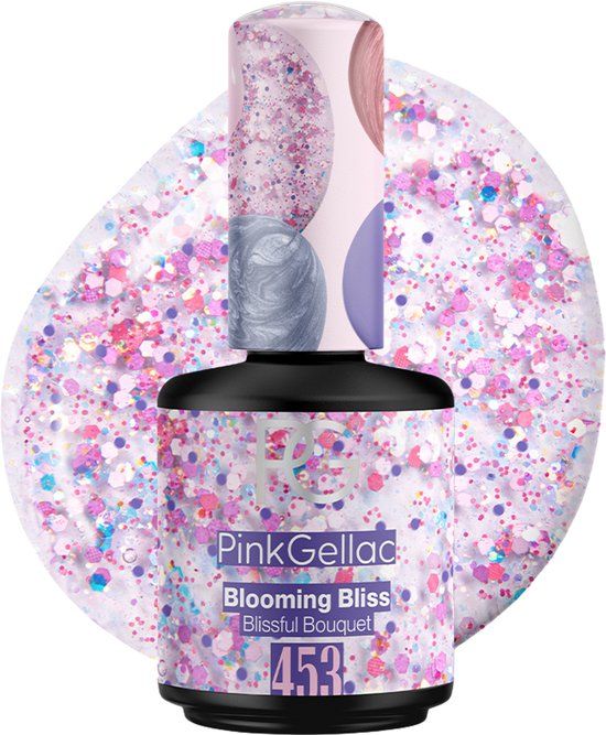 Pink Gellac Gellak - 453 Blooming Bliss - Blissful Bouquet Collectie - 15ml - Gel Nagellak