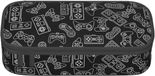 Gaakvrr étui pour jeux vidéo pour garçons et enfants, trousse à crayons mignonne, grande trousse à crayons à double fermeture éclair, trousse portable pour fournitures scolaires et de bureau