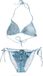 R.E.D. by EMP R.E.D. Rock-Engineered Design Blauwe bikiniset met halterbandjes - Dames - XXL
