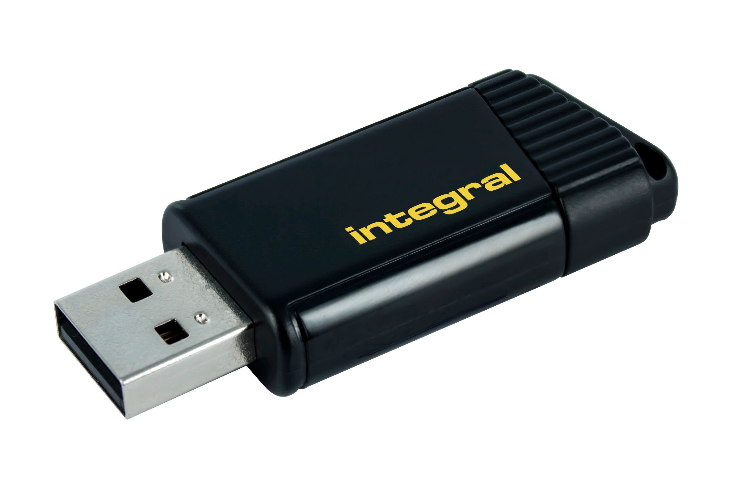 Integral 64GB USB 2.0 Flash Drive - Pulse Yellow
