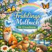 Frühlings Malbuch für Erwachsene: Mit großen Designs für mehr Freude und Entspannung (Großdruck Malbuch Edition)