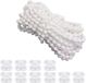 Dailygoods Rolgordijn Verduisterend Zonder Boren Ketting 10m Blanc
