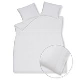 Vandyck Dekbedovertrek PURITY PORTOFINO white 1-persoons (140x200/220 )