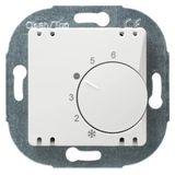 Opus Opus 560.948.02, zuiver wit, kamertemperatuurregelaar 24 V, opener, 5-30 °C