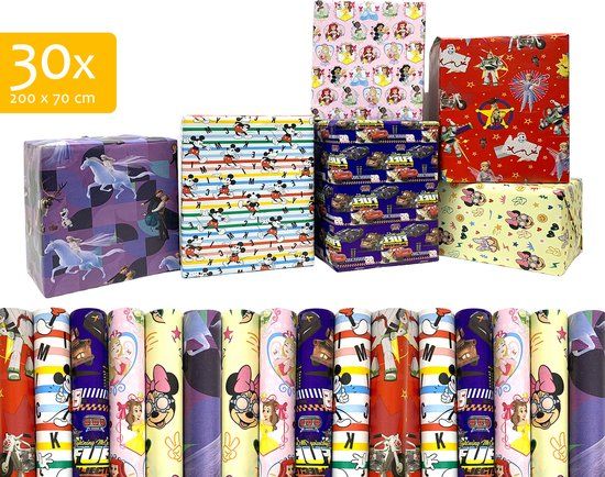 Disney Gift Wrap - 200 x 70 cm - 30 Rolls
