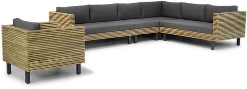 Lifestyle Garden Furniture Lifestyle New York loungeset met stoel 5-delig