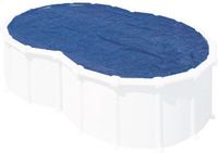 Gre Afdekking Voor Ovale Zwembaden Blauw 395 cm