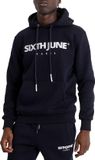 Sixth June Fleece Logo Hoodie Heren
