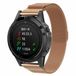 By Qubix Qubix - Milanese bandje - Rosé goud - 26mm Quickfit - Geschikt voor Garmin Tactix 8 - 51mm