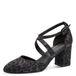 Tamaris Pumps met riempje, voor dames, luipaardgrijs, 37 EU