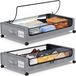 Solidchoice - Boîtes de rangement sous le lit avec roulettes (2 pièces)