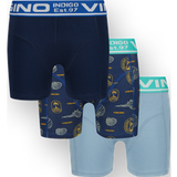 Vingino B-so26 Sea 3 Pack Boxer Dusk Blue Taille: XXS
