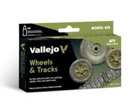 Vallejo Wheels and Tracks Model Air Air Set van 6 x 17 ml