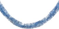 Decoris Kaemingk Lametta guirlnde pt d7l270 cm sky blauw Decoris