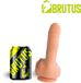 Brutus Handsome Dildo en silicone FXXK U Taille L 23,5 cm Beige