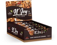 XXL Nutrition N'Joy Nuts Bar Dark Chocolate Caramel 15 Pack