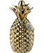 Relaxdays spaarpot ananas - 24 x 10,5 cm - goud