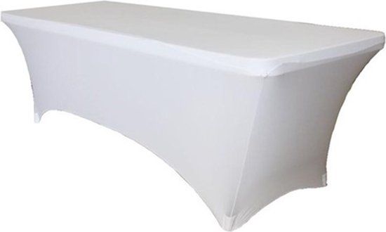 BRASQ Tafelrok Wit - 183x76x74cm