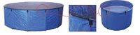 Aquaforte Flexibele vouwbak "Koi bowl", Ø 120 x H 60 cm (± 680 liter), incl. afdeknet en praktische draagtas, blauw