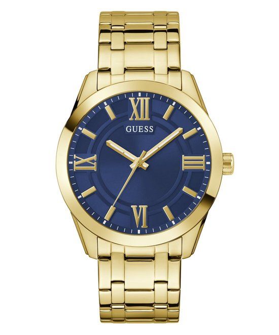 Guess Elliot GW0893G5 Horloge - Staal - Goudkleurig - Ø 44 mm