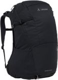 VAUDE Skomer Zip 22 Rugzak Dames Outdoor Sportrugzak 22L Gerecycled Polyester Zwart