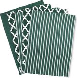 Penguin Home® 100% Katoen Theedoeken, Jagersgroen, 10 Stuks, 65x45cm