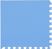 vidaXL Zwemgrondmat - 6 stuks - Blauw - 2,16 m² - EVA Schuim