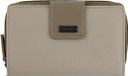 Bugatti Sina Portemonnee RFID-bescherming Leer 16 cm - Dames - Horizontaal - beige
