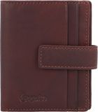 Esquire Oslo creditcard etui RFID leer 8,5 cm - 10 Sleuven - bruin