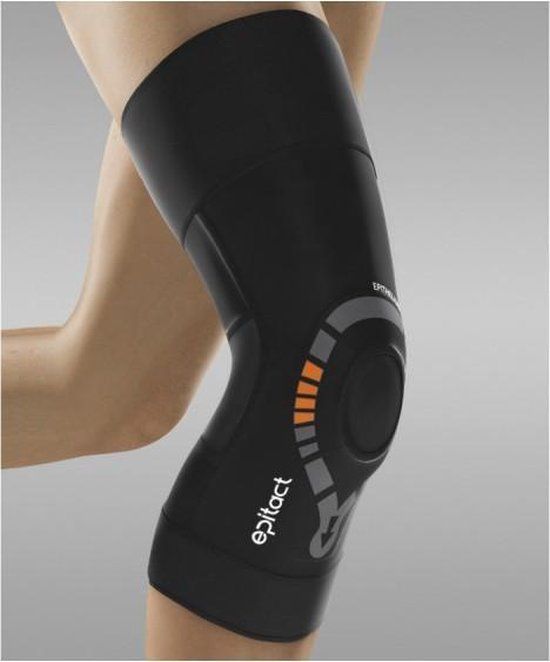 Epitact Sport Physiostrap kniebrace maat L - Zwart