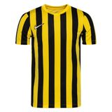 Nike Uniseks-Kind Short Sleeve Top Y Nk Df Strp Dvsn Iv Jsy Ss, Tour Yellow/Zwart/Wit, CW3819-719, S