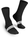 BIORACER - Fietssokken Zomer - Unisex - Zwart - Ademend & Licht - Maat 42-45