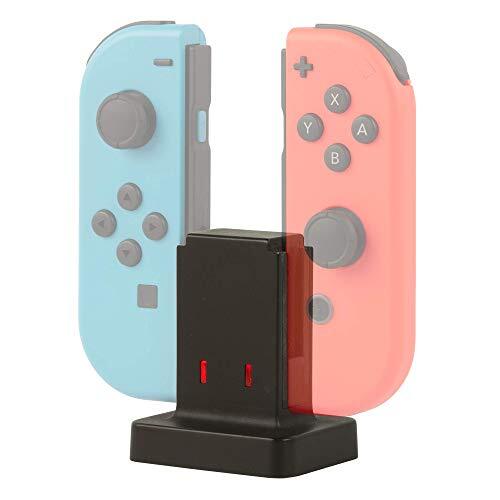 F+F DISTRIBUTION CW Konix Mythics Support base de charge rapide pour manettes Joy-Con Nintendo Switch, Switch Lite et Switch OLED - Câble 50 cm - Noir