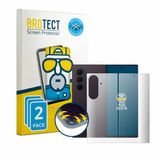 BROTECT - Screenprotector voor Samsung Galaxy Z Fold 8 Ultra (Voor+Achter) - Folie Beschermfolie matte volledig dekking 2 Stuks