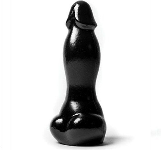 WAD Shadow Hunter - Natuurlijke dildo - Zwart - 22 cm