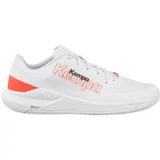 Kempa Kourtfly Three handbalschoenen voor heren - Maat 40.5 - Wit/Zwart/Fluo Rood