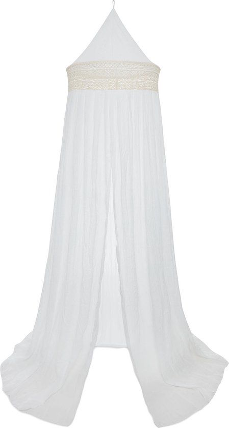 Jollein Klamboe Vintage 245cm Boho Lace Ivory