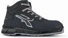 U-Power Morrison ESD S3 CI SRC Veiligheidsschoenen Hoog Zwart Composiet Neus Polyester Polyester EVA Synthetisch PU/TPU Zool Maat 39